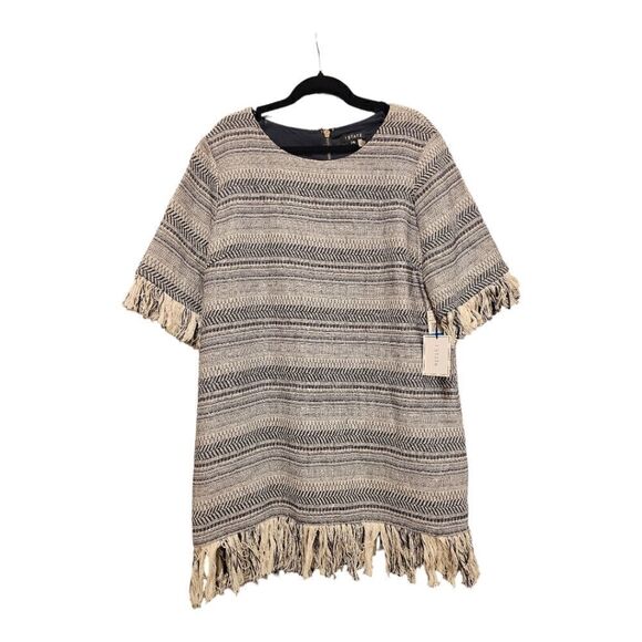 1. STATE Tweed Fringe Hem Dress - Size XL - Picture 2 of 9